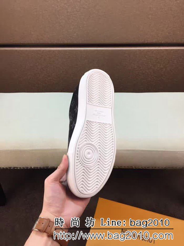 路易威登LV 官網正版專櫃精品 2018最新款牛皮潮鞋  8FX1839